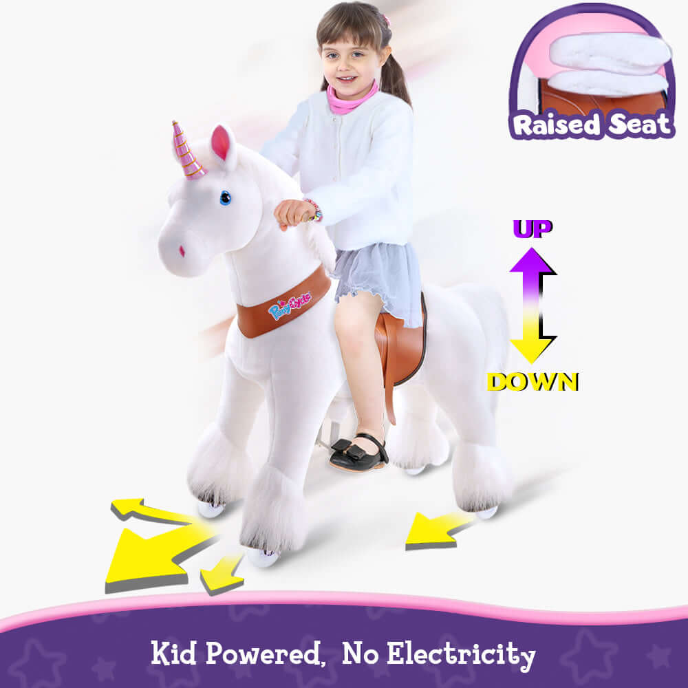 PonyCycle Ride-On Unicorn Model U