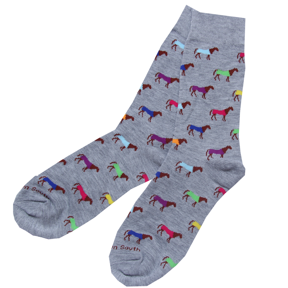 Multi Color Horse Socks Jones & Daughters