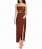Solae Floral Column Gown