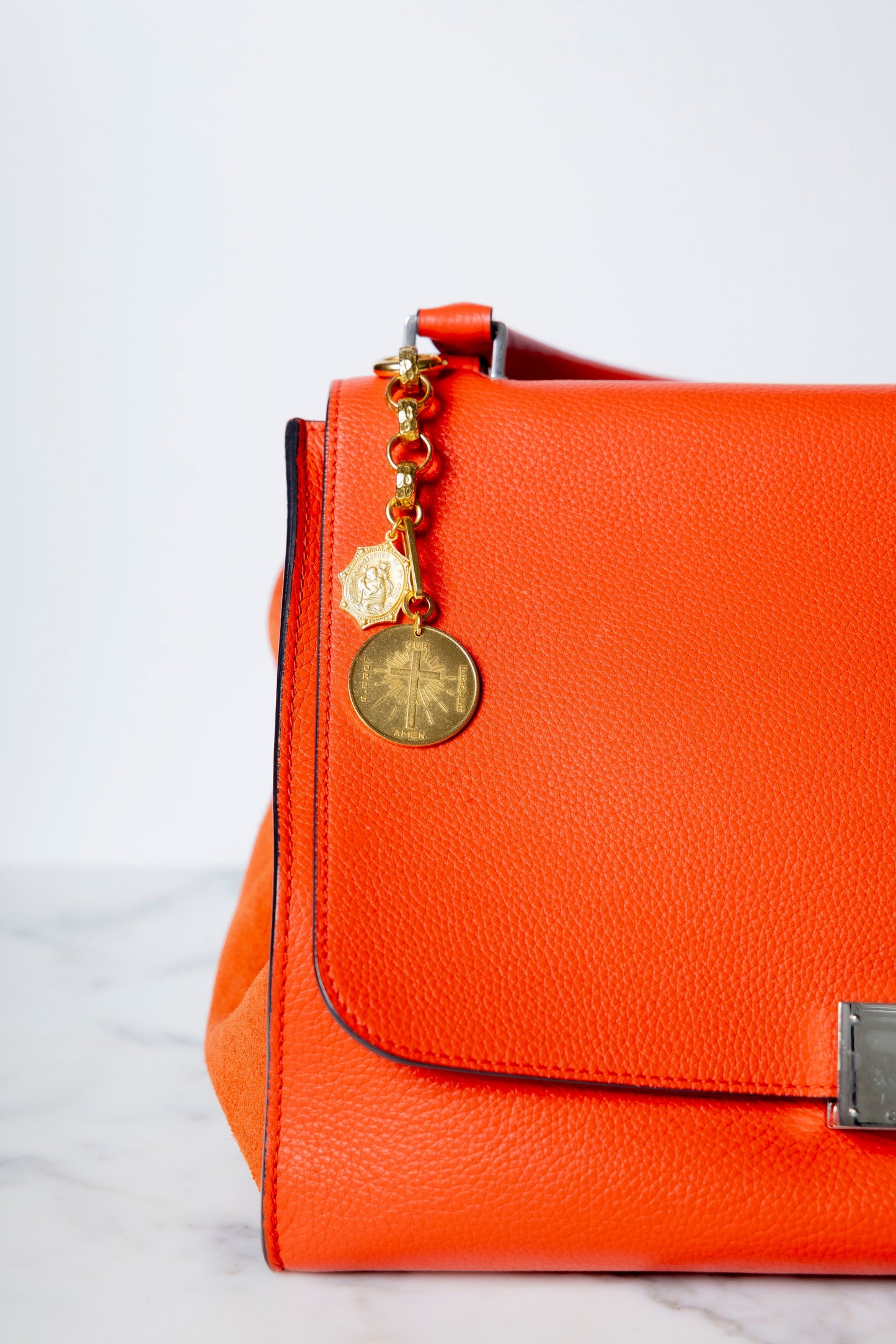 St. Christopher Bag Charm