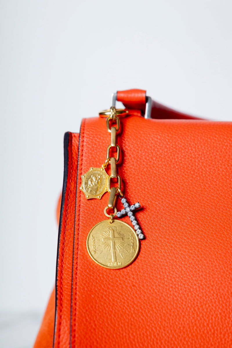 Crossing St Christopher Bag Charm