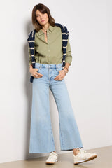 FRAME - Le Palazzo Crop - Tribute Raw