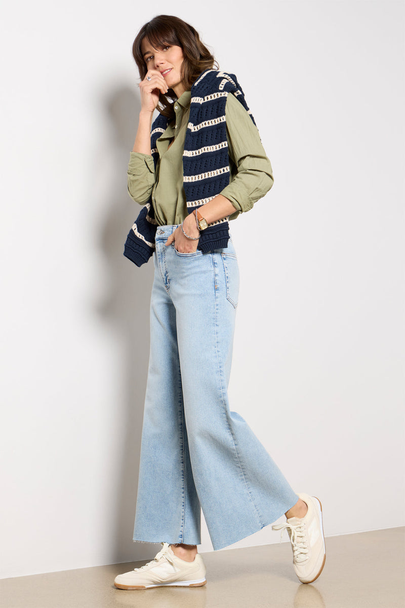 FRAME - Le Palazzo Crop - Tribute Raw