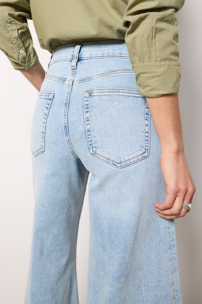 FRAME - Le Palazzo Crop - Tribute Raw