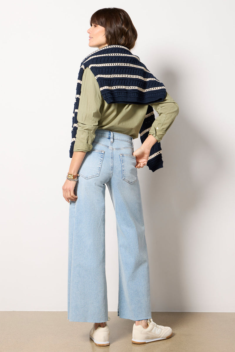 FRAME - Le Palazzo Crop - Tribute Raw