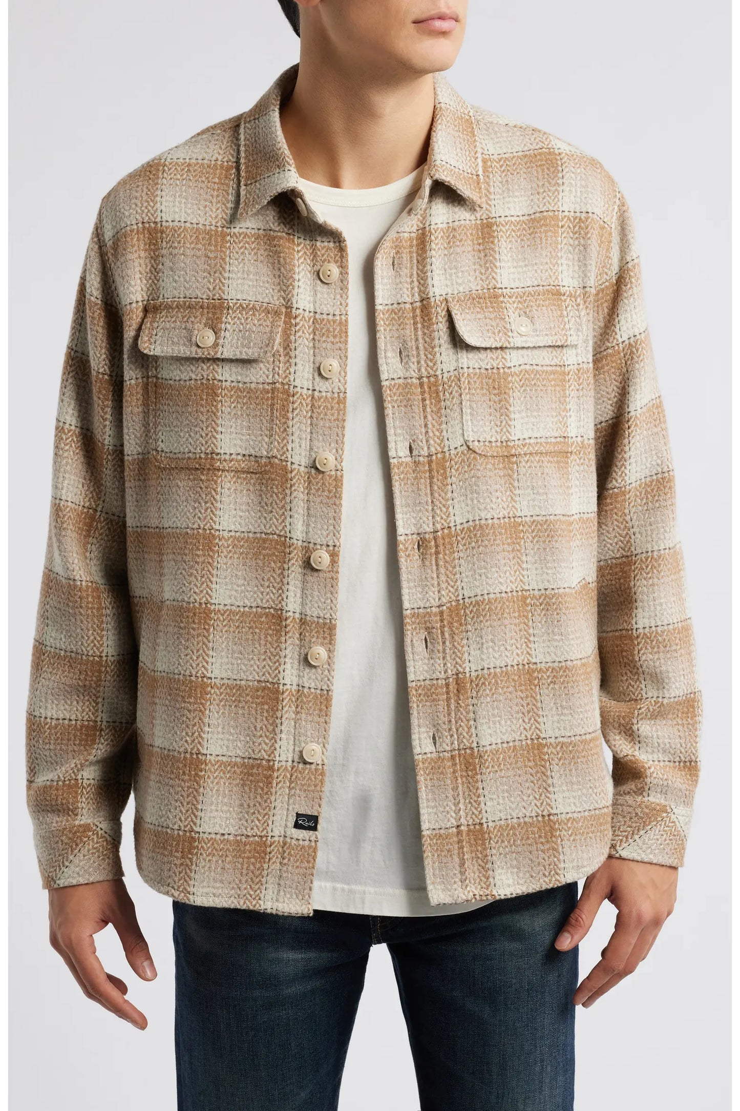 Rails - Berkshire Flannel Shirt Jacket - Sienna Sunset
