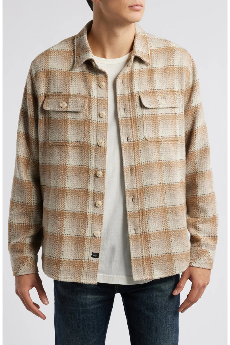 Rails - Berkshire Flannel Shirt Jacket - Sienna Sunset