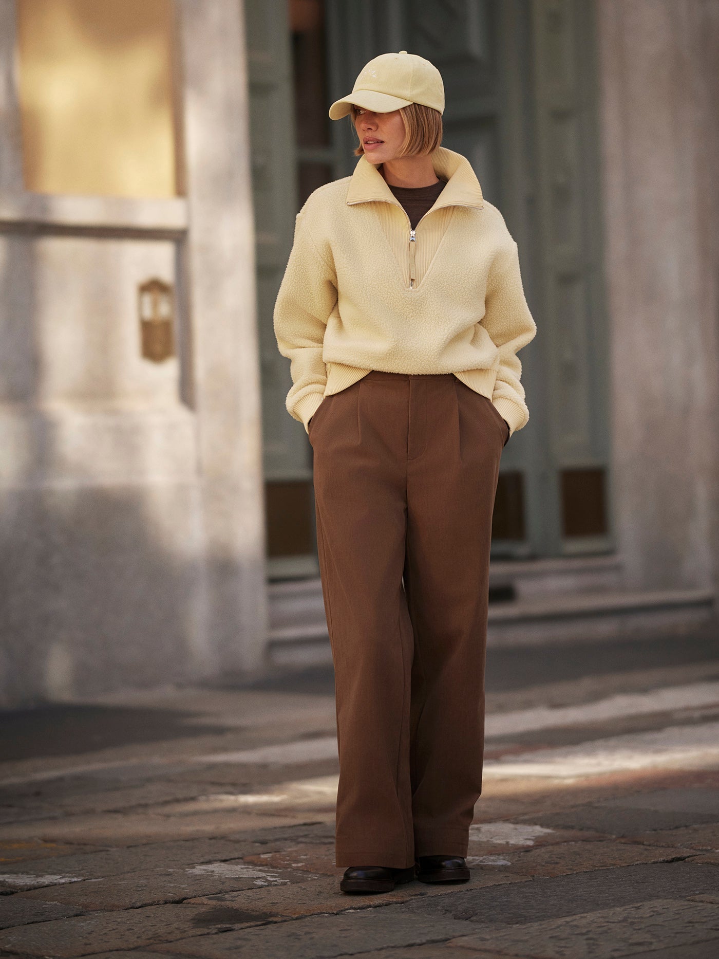 Varley - Jaylin Half-Zip Fleece - Reed Yellow