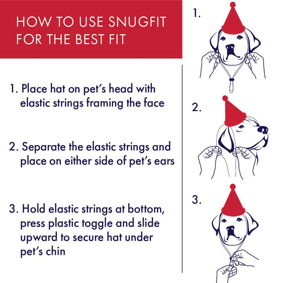 H&K Party Hat Balloon Doggy with SnugFit®: LG