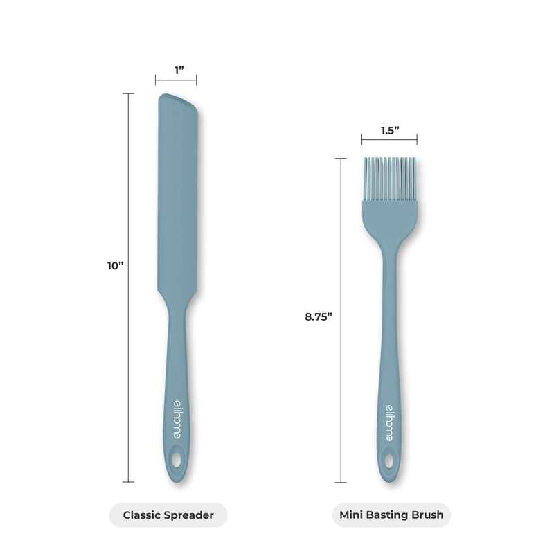 8 Piece Silicone Spatula Set