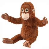 Punch Monkey Orangutan Plush - Huggable Stuffed Animal Toy