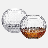 The Wine Savant /  Khen Glassware - Golf Ball Whiskey Glass | Set of 2