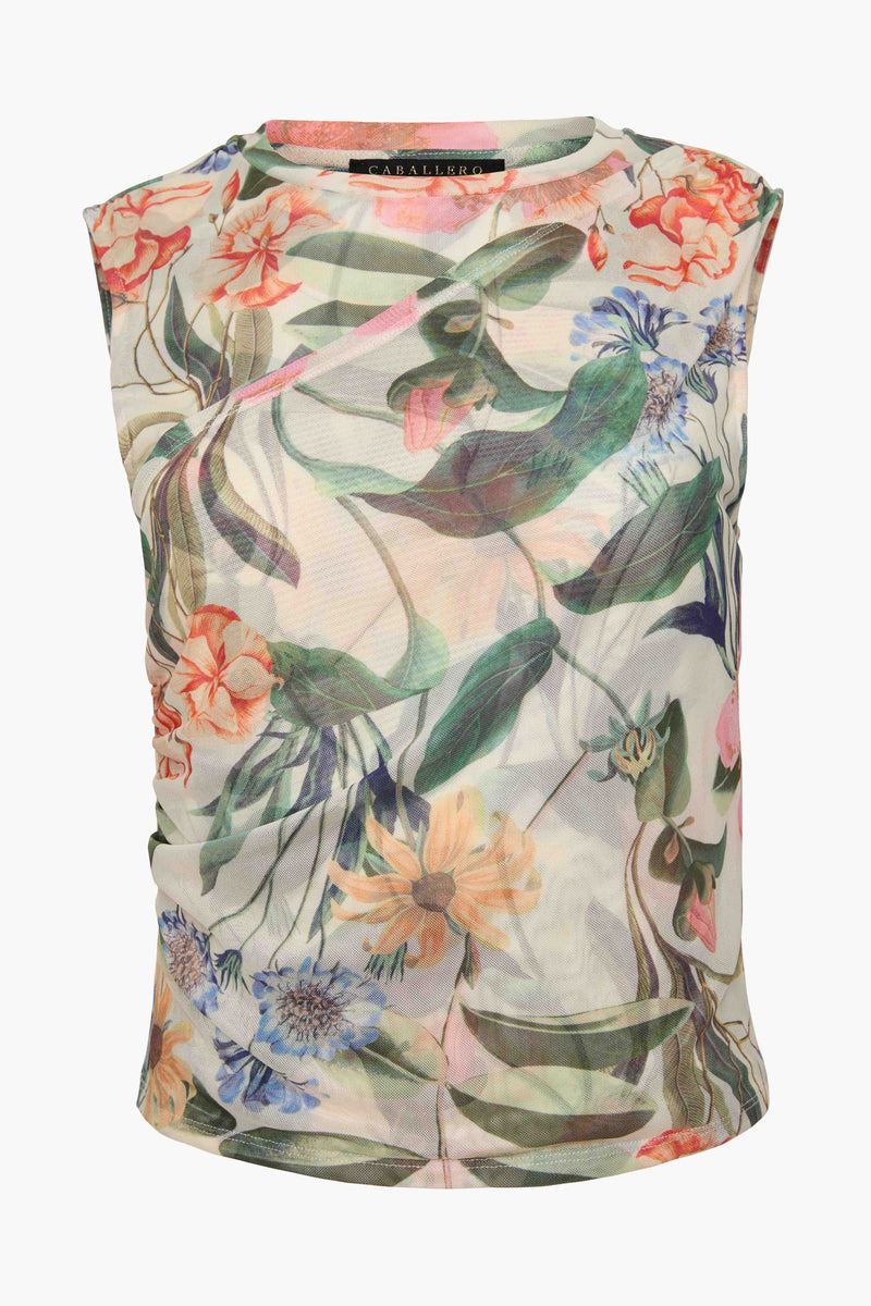 Caballero - Devi Top - Buttercream Floral