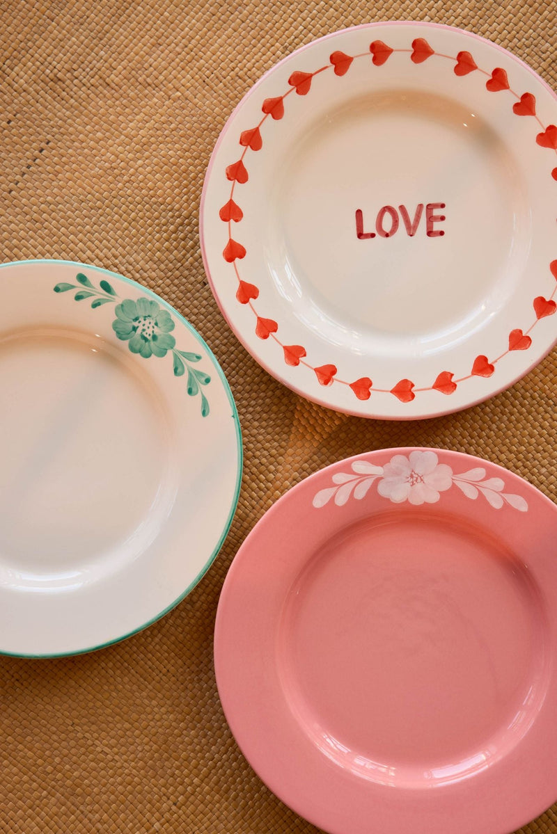 Hand-Painted Dinner Plate