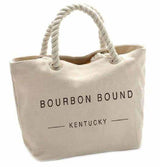 Bourbon Bound Kentucky Oversized Canvas Bag