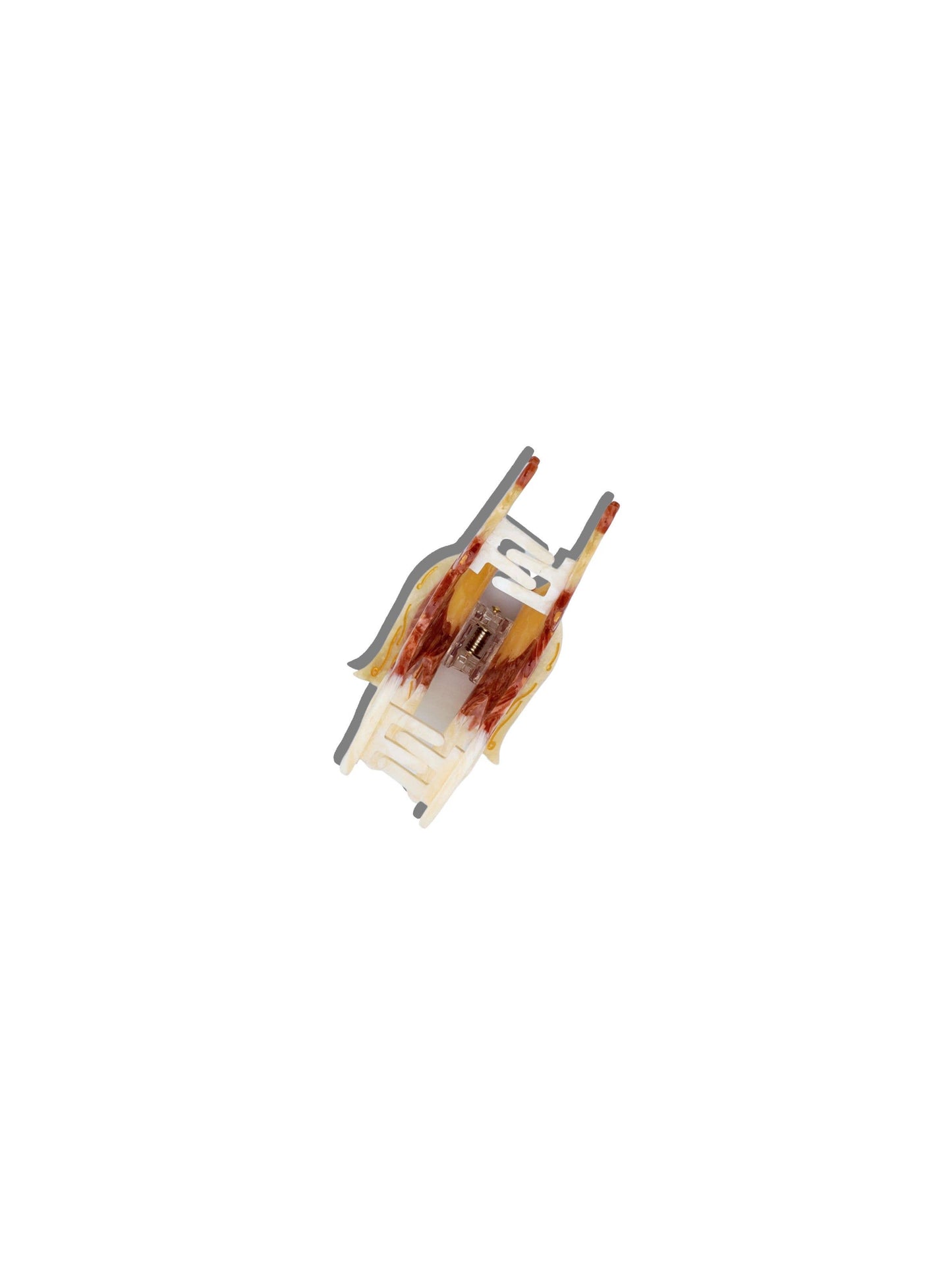 Solar Eclipse - Hand-painted Horse Claw Hair Clip | Eco-Friendly