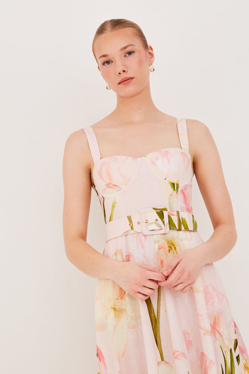Cara Cara - Calypso Dress - Lillian Blush