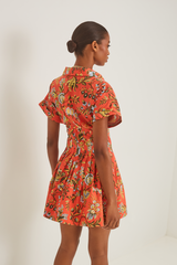 Cara Cara - Nash Mini Dress - Clover Orange
