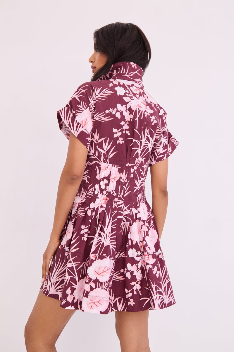 Cara Cara Nash Mini Dress in Paradise Blush - Model 2
