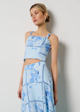 Favorite Daughter - The There For You Top - Floral Scarf