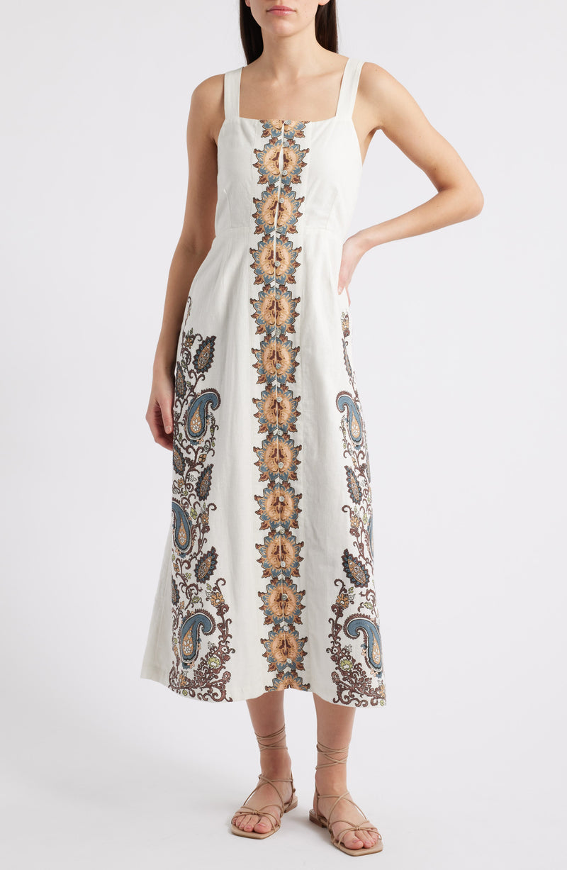 Cleobella - Jolene Ankle Dress - Veneto Paisley