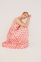 Cara Cara - Pero Midi Dress - Celeste Spot Pink