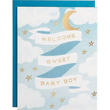 Welcome Baby Boy Card