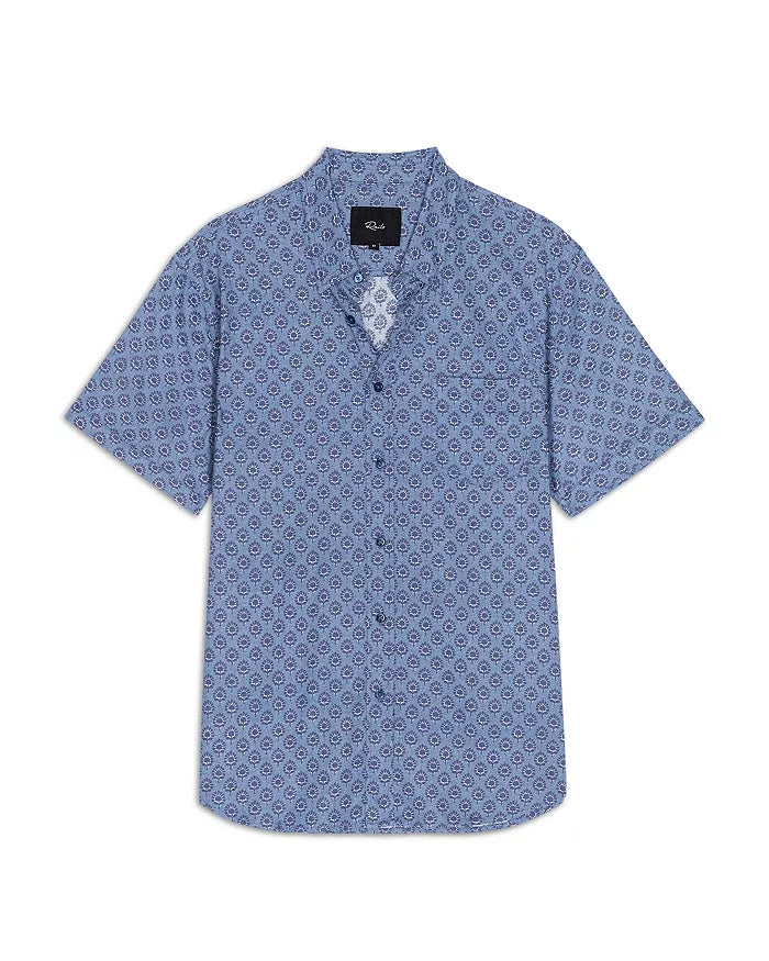 Rails Men's - Carson Shirt - Bloom Batik Peach
