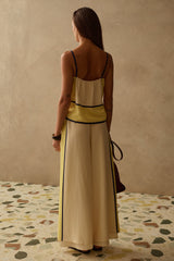 SANCIA - The Sian Top - Canary Stripe