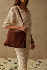 SANCIA - The Zarni Knit Shirt - Dove