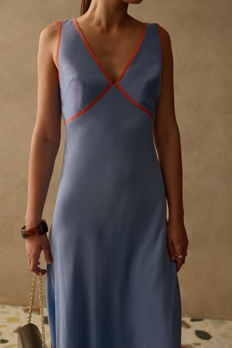 SANCIA - The Madeleine Dress - Pacific