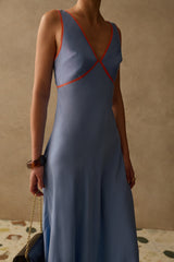 SANCIA - The Madeleine Dress - Pacific