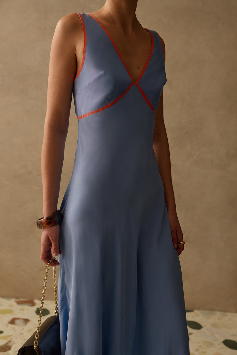 SANCIA - The Madeleine Dress - Pacific