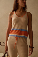 SANCIA - The Cali Knit Top - Portofino