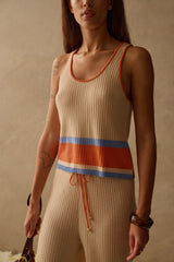 SANCIA - The Cali Knit Top - Portofino