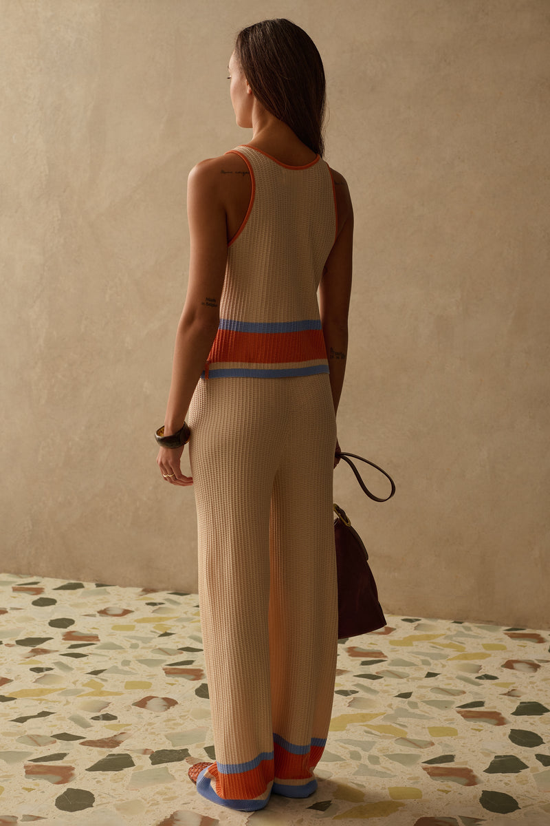 SANCIA - The Cali Knit Top - Portofino