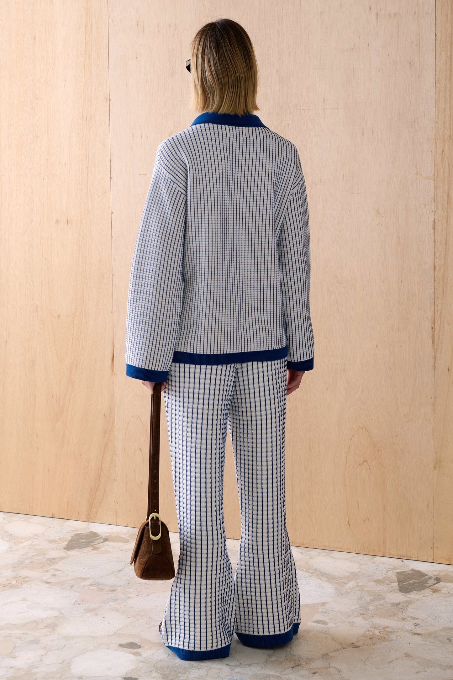 Sancia - The Ebony Cotton Knit Cardigan - Mist