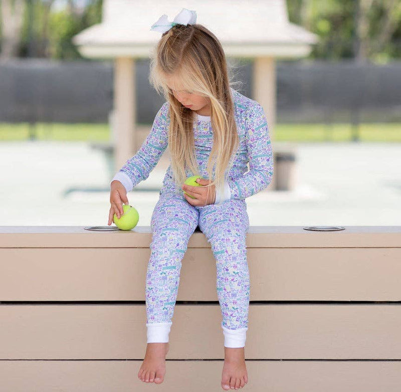 Joy Street - Kids Two Piece Pajamas - Tennis
