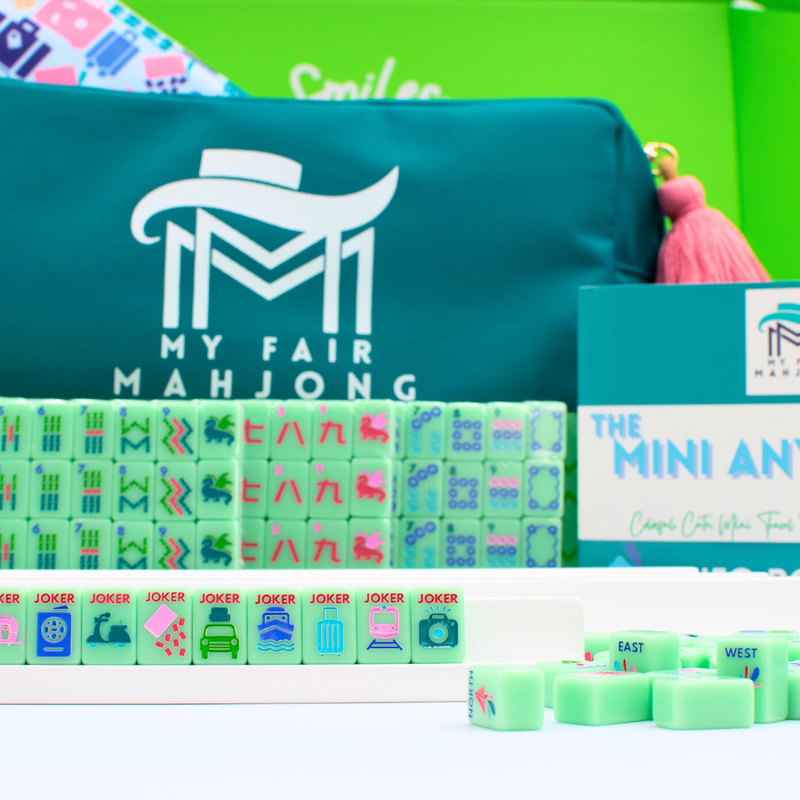My Fair Mahjong - Mini Anywhere Travel Mahjong Series - Green