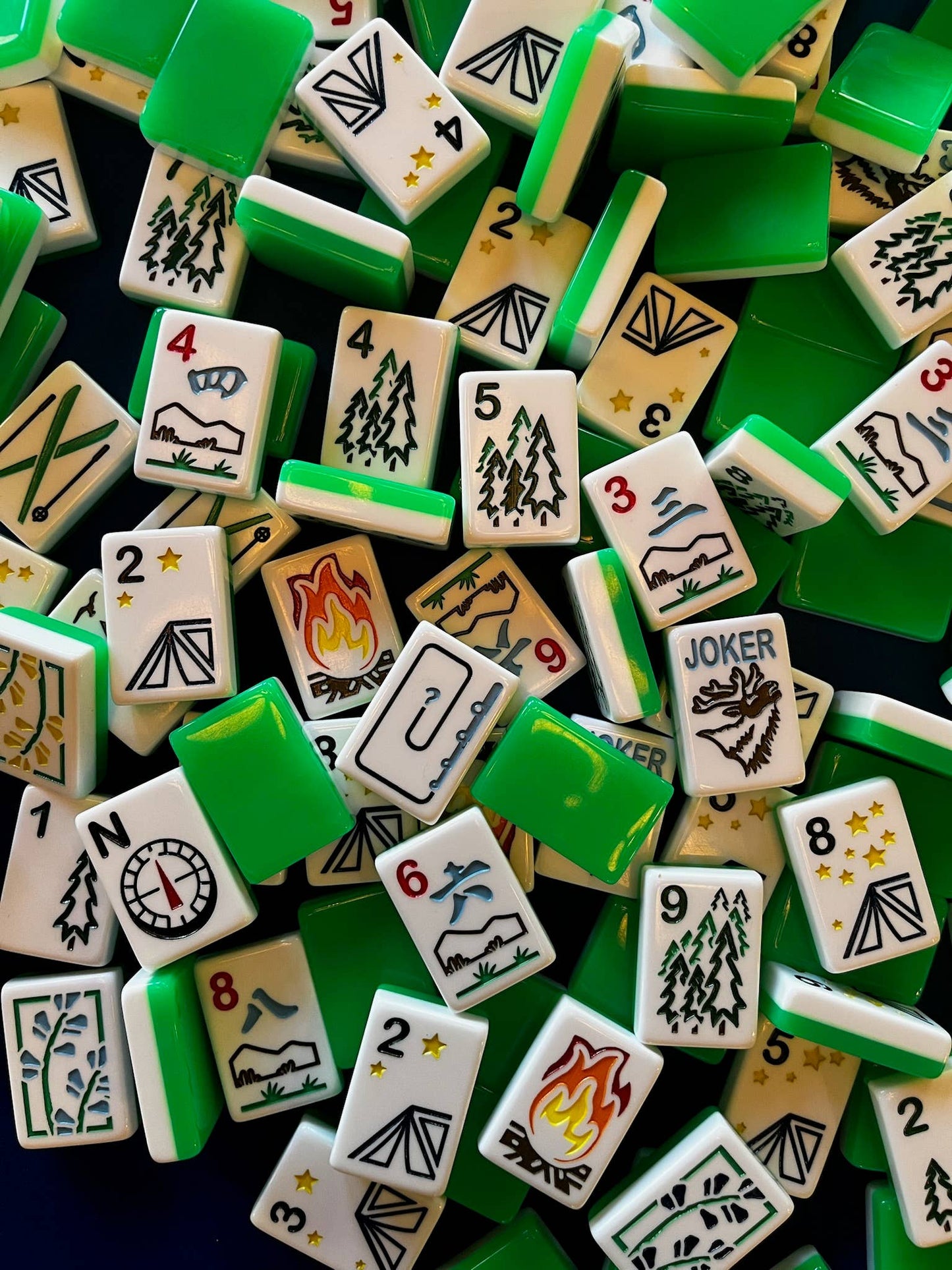 Luxe Mahjong - Wilderness Mahjong Set