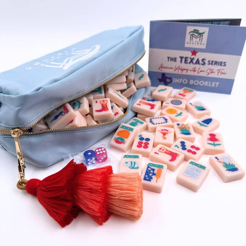 My Fair Mahjong - THE TEXAS SERIES | American Mahjong with Lone Star Flair | Colorful Unique Tiles