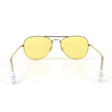 Out East Eyewear - Fairview 18k Sunglasses - Canary Yellow