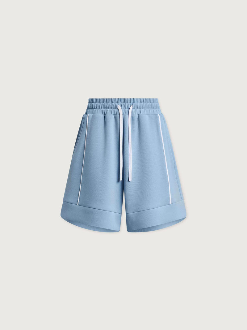 Varley - Barnes High Rise Short 4.5 - Airy Blue