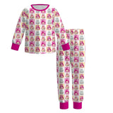 Cute Monster Printed Pajama Set