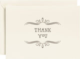 Vintage Marquis Thank You Card Set