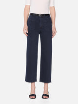 FRAME - The Anchor Pant - Navy Raw Fray