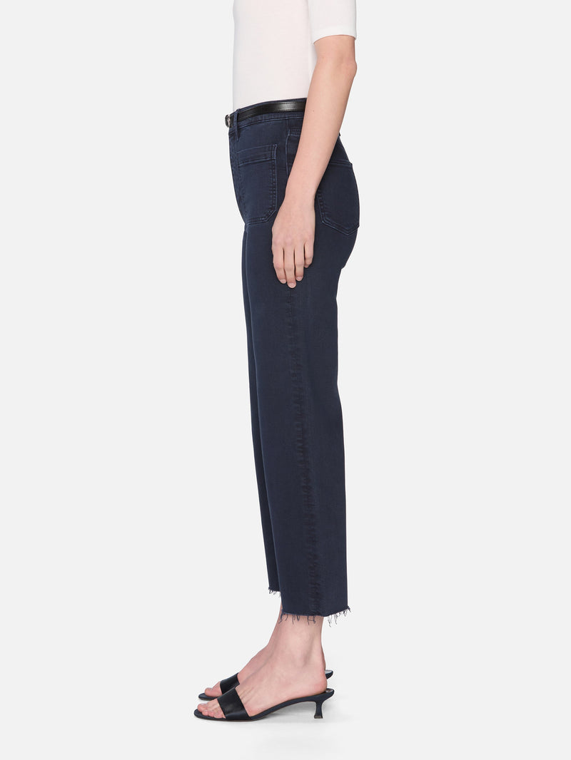 FRAME - The Anchor Pant - Navy Raw Fray