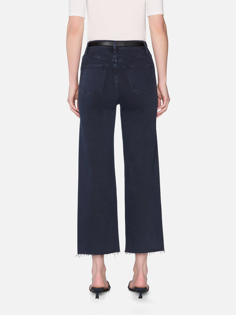 FRAME - The Anchor Pant - Navy Raw Fray