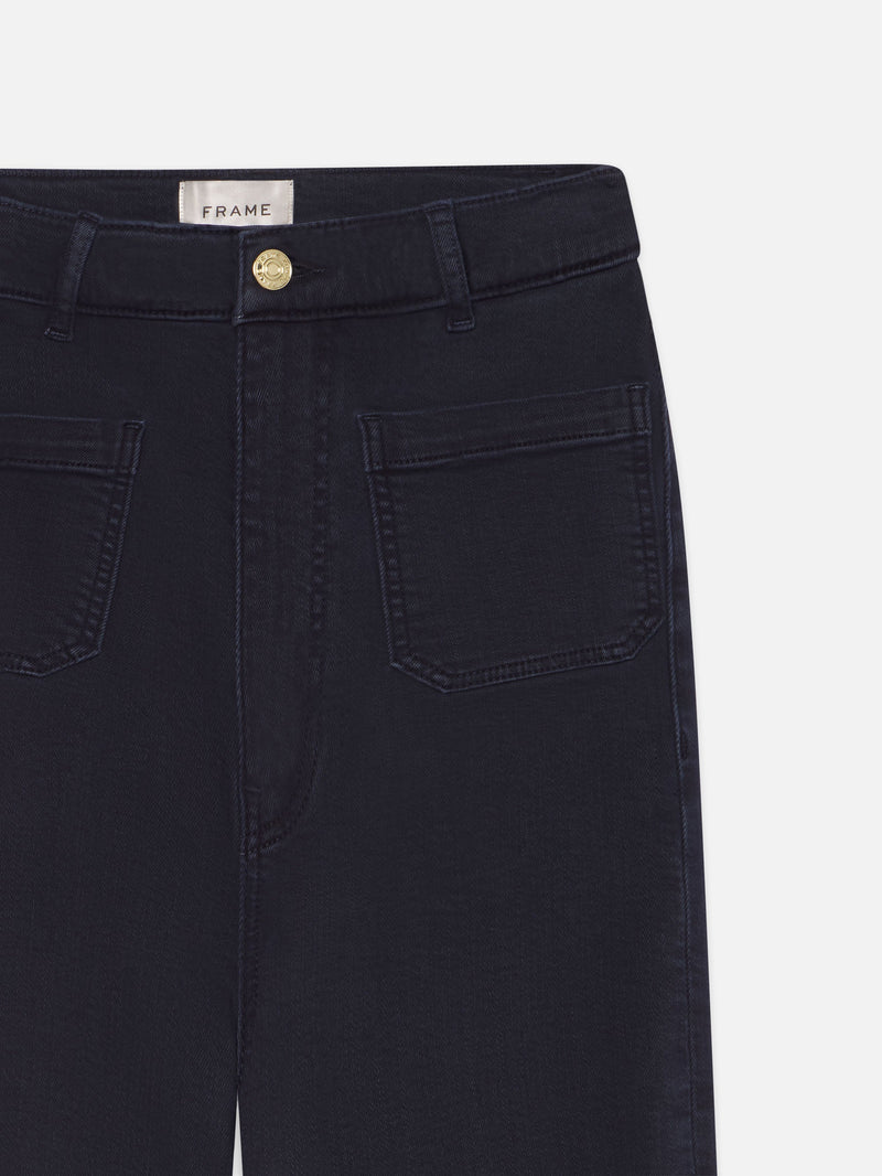 FRAME - The Anchor Pant - Navy Raw Fray