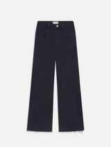 FRAME - The Anchor Pant - Navy Raw Fray